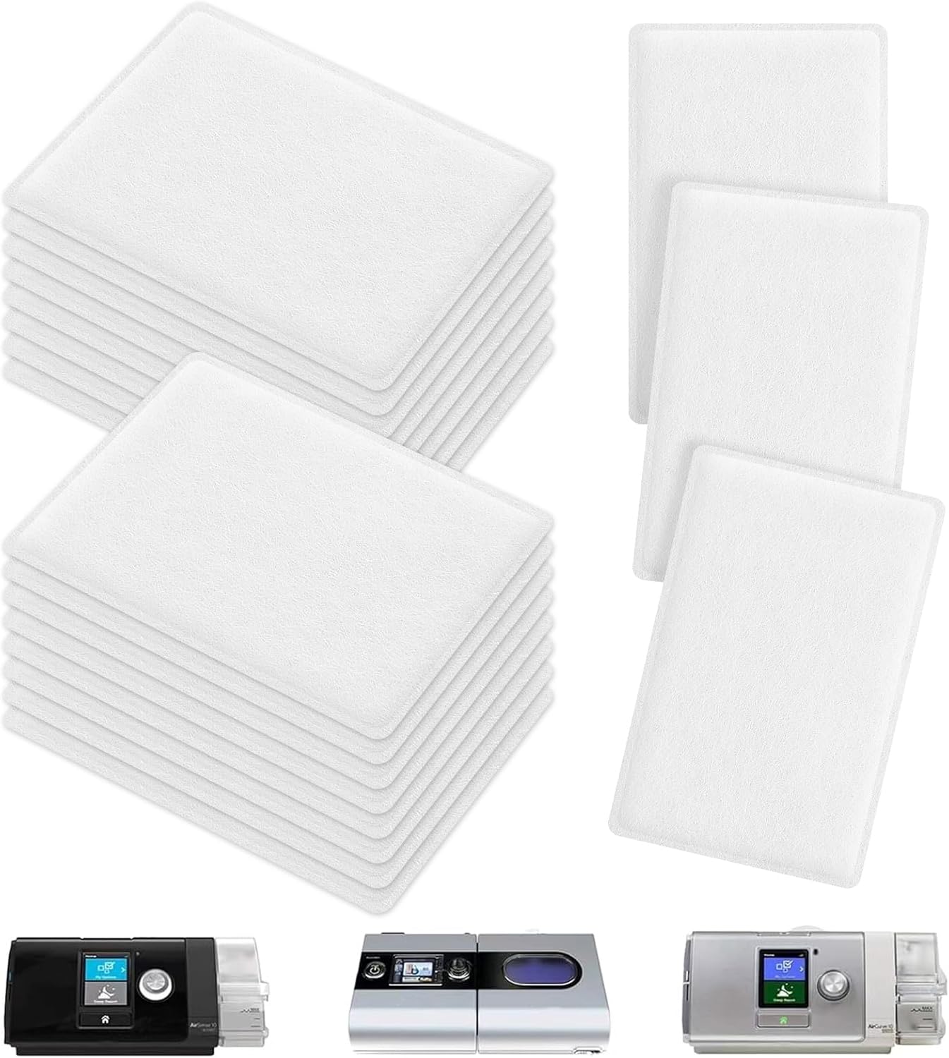 Resmed Airsense 10 CPAP Filters- 20 Pack